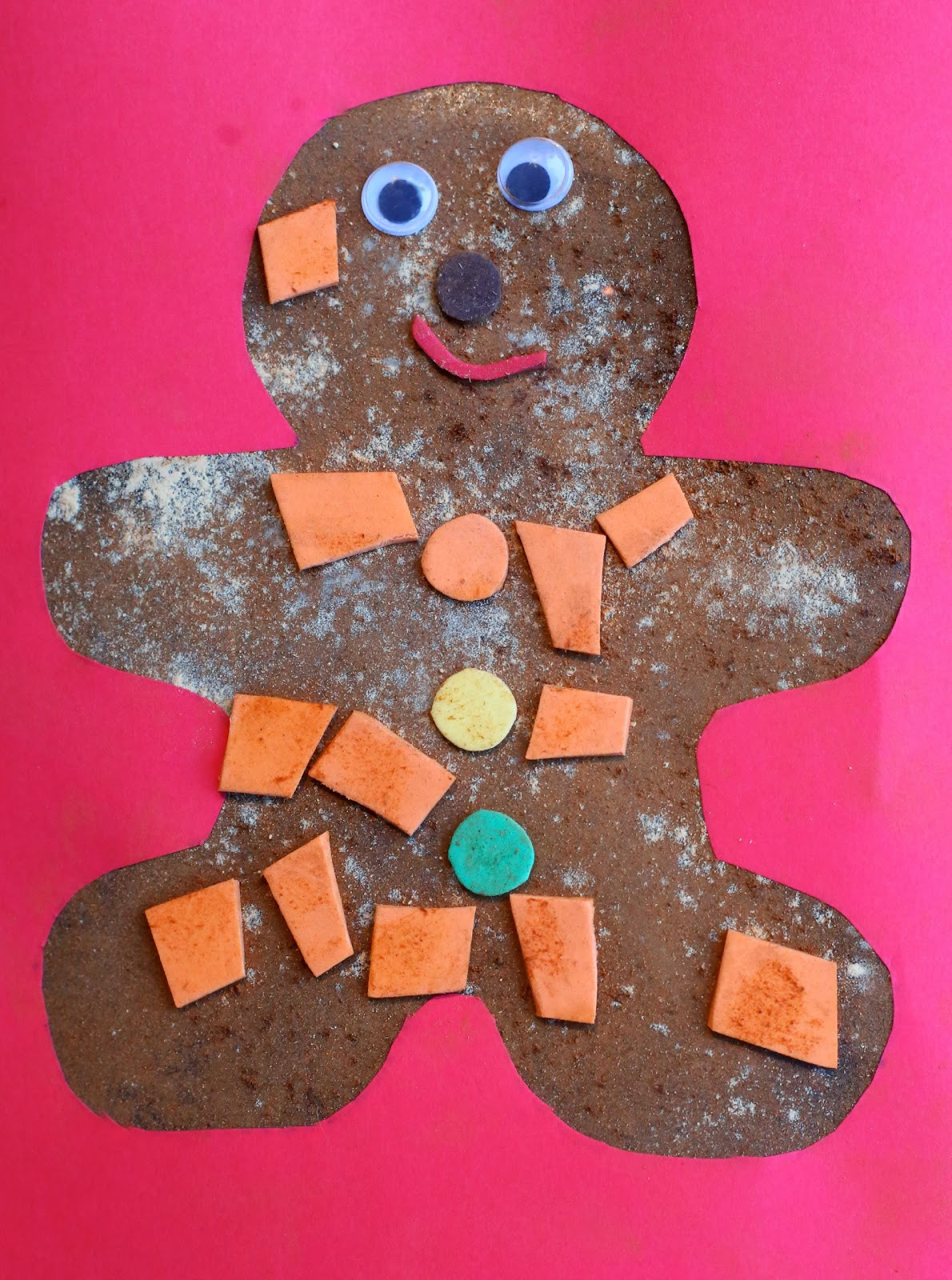 Christmas Art Projects For Toddlers
 Christmas Craft for Kids Scented Gingerbread Man Art