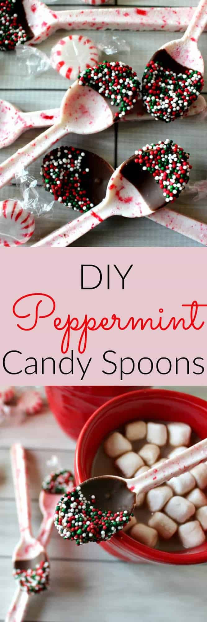 Christmas Chocolate Gift Ideas
 DIY Peppermint Candy Spoons Princess Pinky Girl