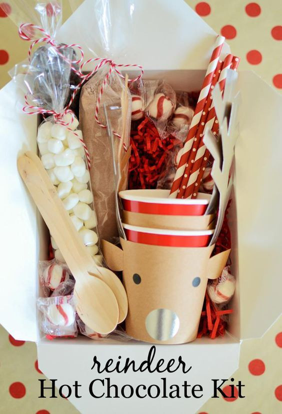 Christmas Chocolate Gift Ideas
 Reindeer Hot Cocoa Kit