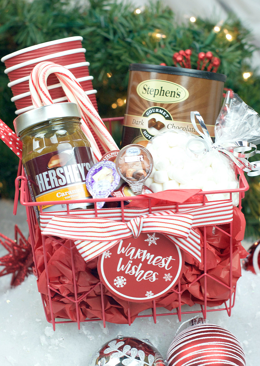 Christmas Chocolate Gift Ideas
 Hot Chocolate Gift Basket – Fun Squared