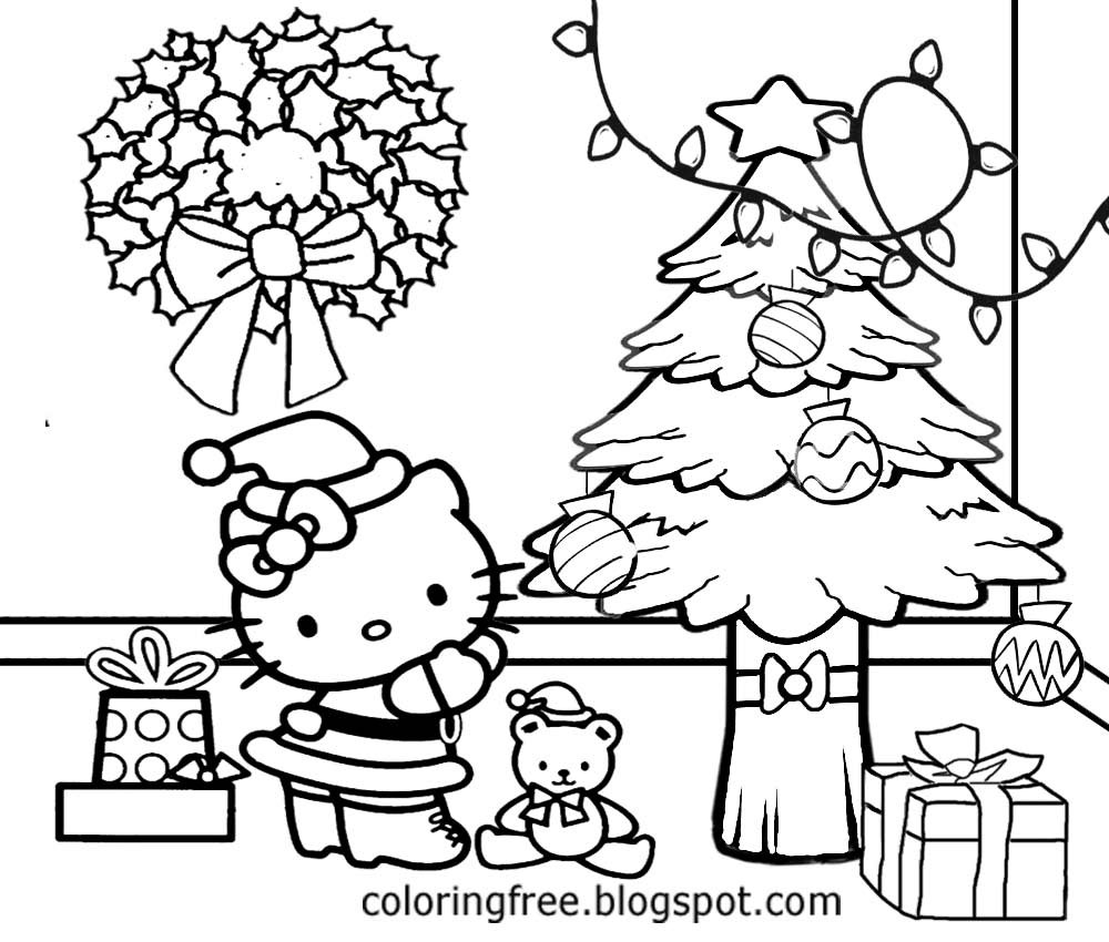 Christmas Coloring Pages For Girls
 Free Coloring Pages Printable To Color Kids