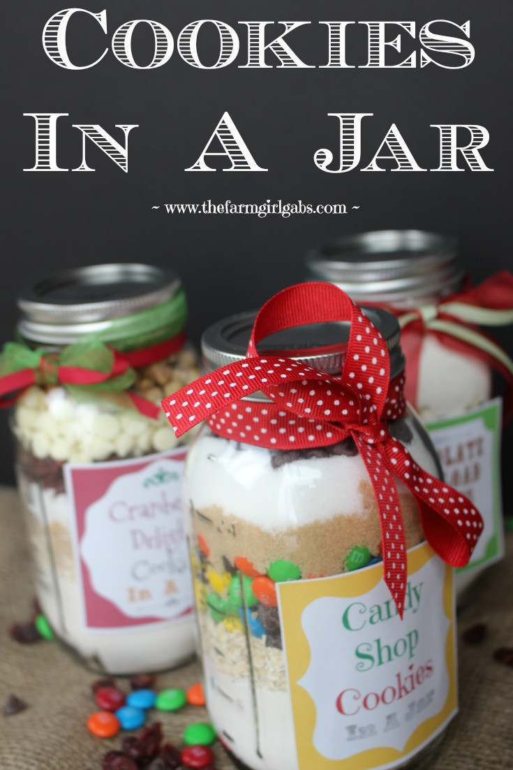 Christmas Cookie Gift Ideas
 Cookies in a Jar A Perfect Gift Idea