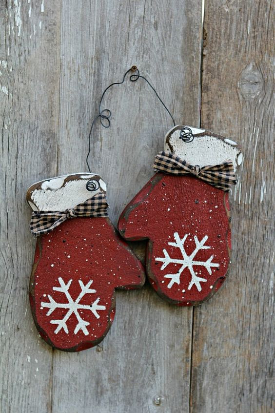 Christmas Craft Decor Ideas
 30 Cheerful and Cute Rustic Christmas Crafts Ideas MagMent