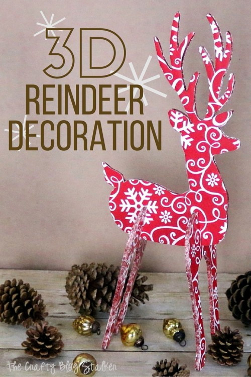 Christmas Craft Decor Ideas
 Sew Can Do December s First Craftastic Monday Link Party