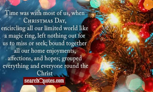 Christmas Day Quotes
 All Alone Christmas Day Quotes Quotations & Sayings 2019