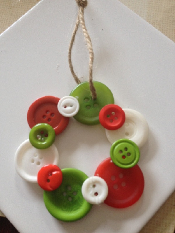 Christmas Decoration Craft Ideas
 30 Unique Button Christmas Ornaments You Can t Miss MagMent