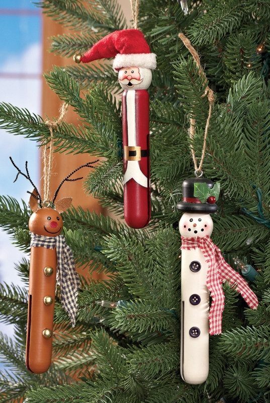 Christmas Decoration Craft Ideas
 Christmas Clothespin Ornaments