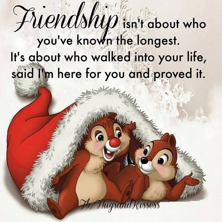 Christmas Friendship Quotes
 Friendship Isnt About Who You Have Known The Longest