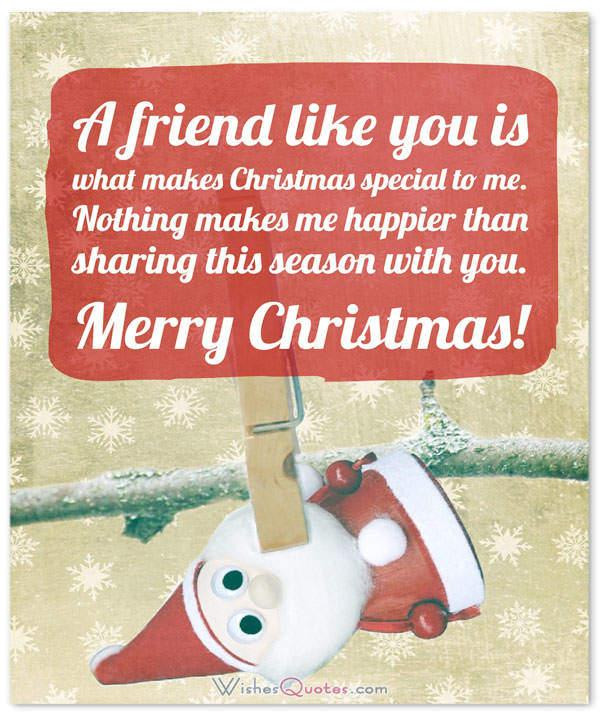 Christmas Friendship Quotes
 Christmas Messages for Friends and Family – By WishesQuotes