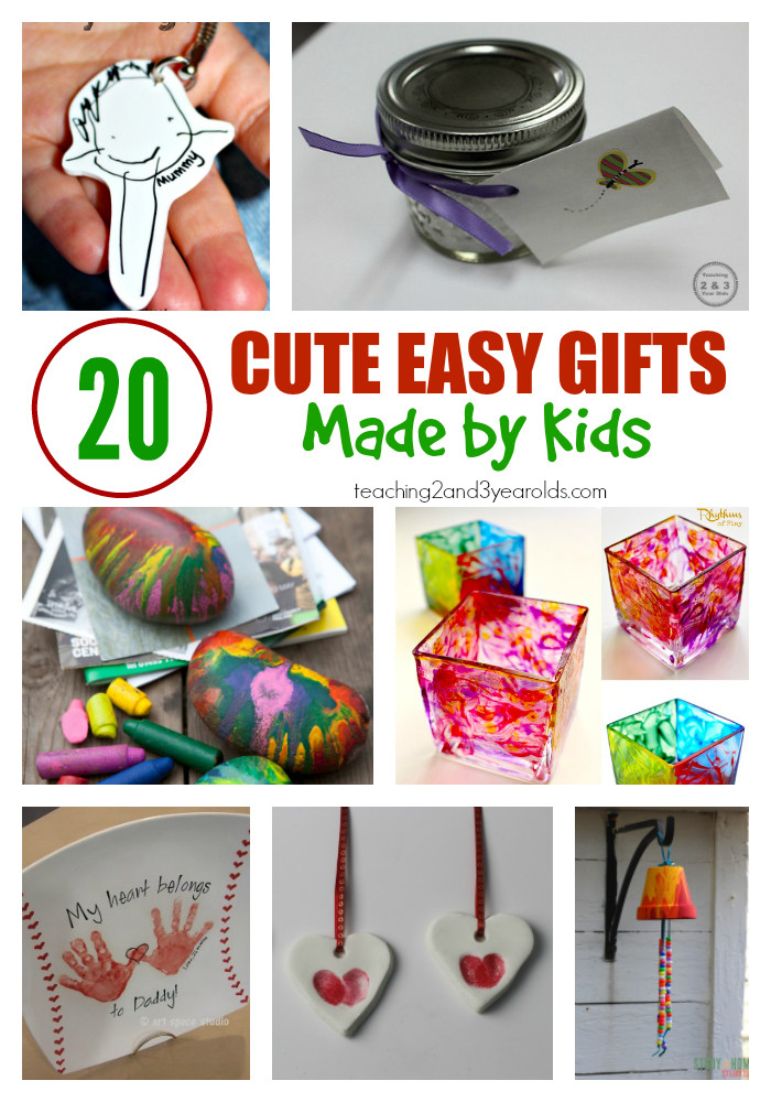 Christmas Gift Child Can Make
 20 Easy Kid Made Christmas Gifts