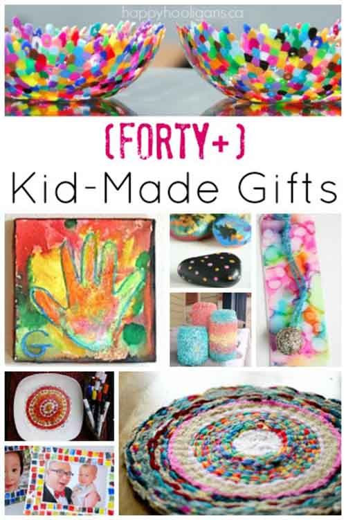 Christmas Gift Child Can Make
 40 Fabulous Gifts Kids Can Make
