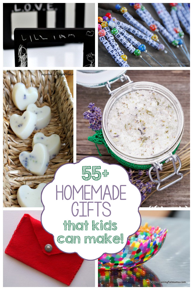 Christmas Gift Child Can Make
 55 Homemade Gifts Kids Can Make