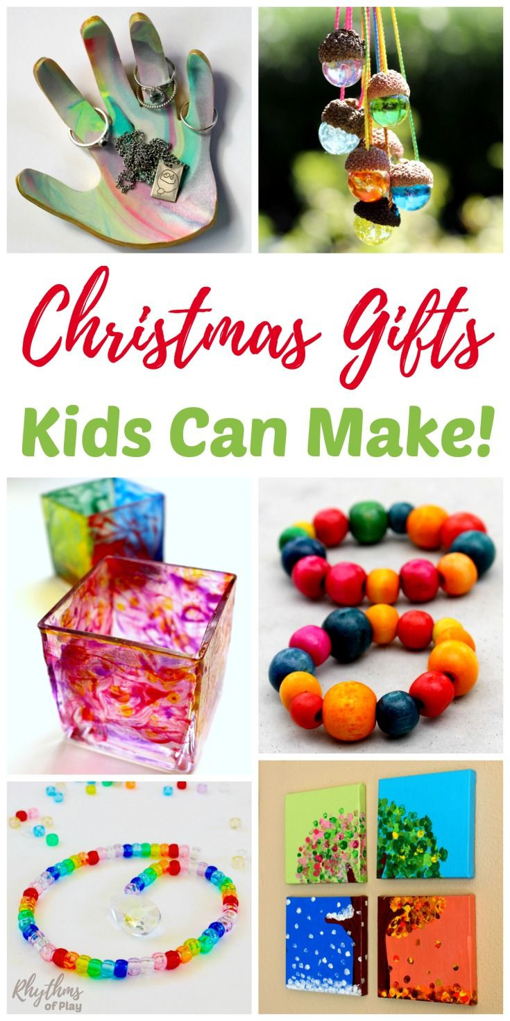 Christmas Gift Child Can Make
 Unique Handmade Gifts Kids Can Make