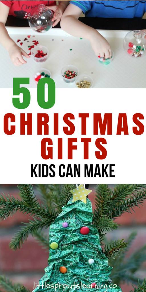 Christmas Gift Child Can Make
 50 Christmas Gifts Kids Can Make