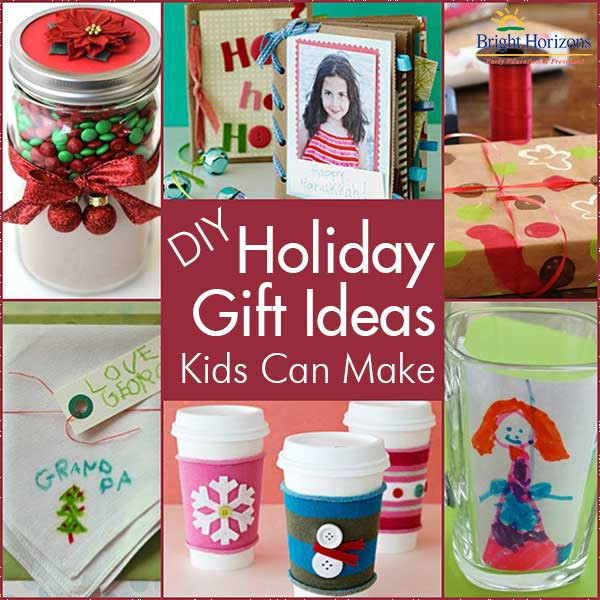 Christmas Gift Child Can Make
 DIY Holiday Gifts Kids Can Make