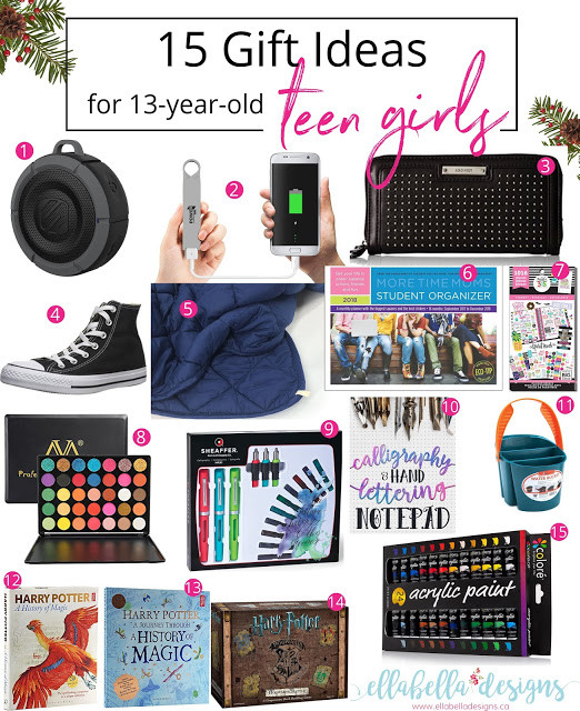 Christmas Gift Ideas For 15 Year Old Girl
 Ellabella Designs 15 Gift Ideas for 13 year old Teen