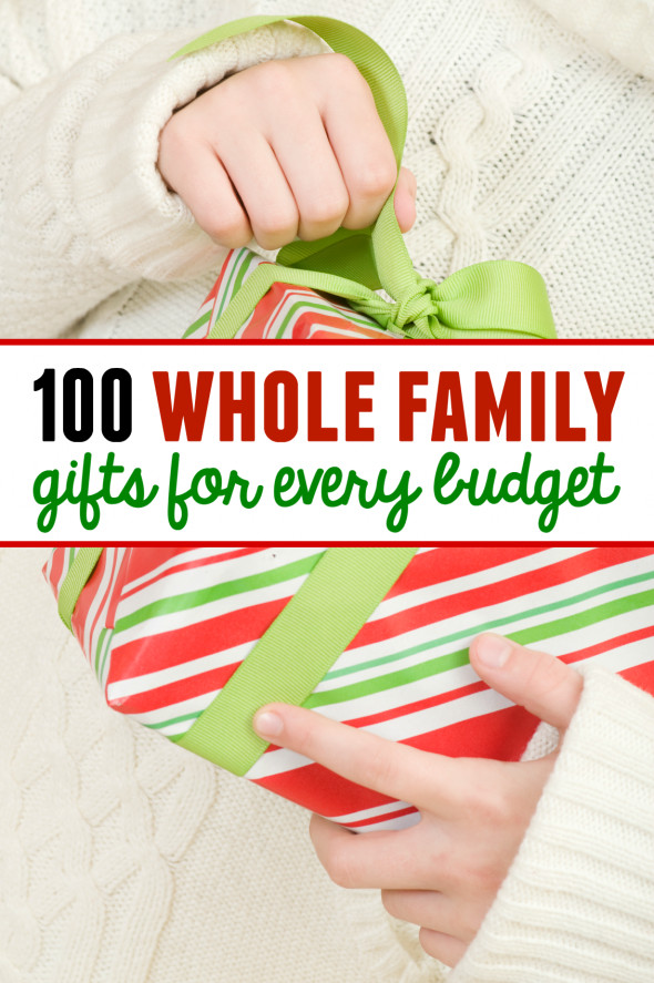Christmas Gift Ideas For A Family
 100 family t ideas with something for every bud