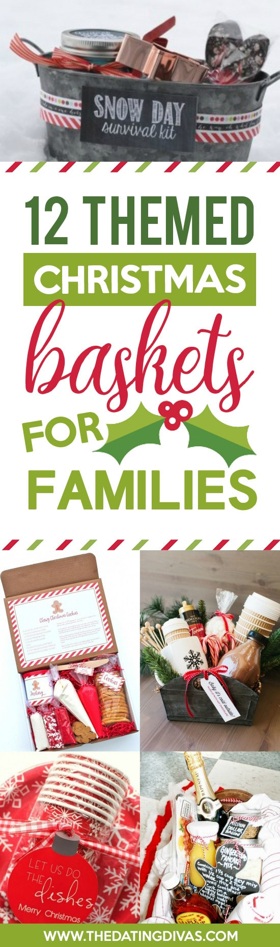 Christmas Gift Ideas For A Family
 50 Themed Christmas Basket Ideas The Dating Divas