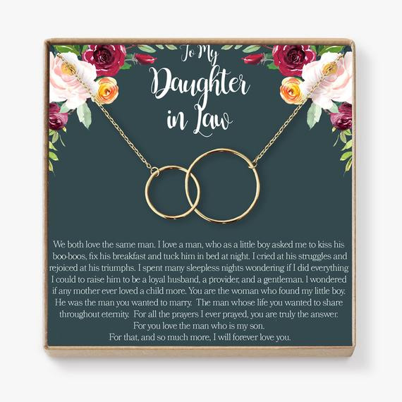 Christmas Gift Ideas For Daughter In Law
 Christmas Gift for Daughter In Law Necklace From Mother