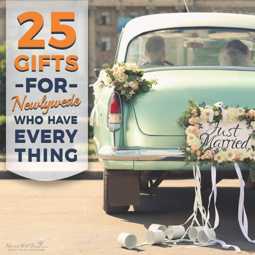 Christmas Gift Ideas For Newly Weds
 25 Gifts for Newlyweds Who Have Everything
