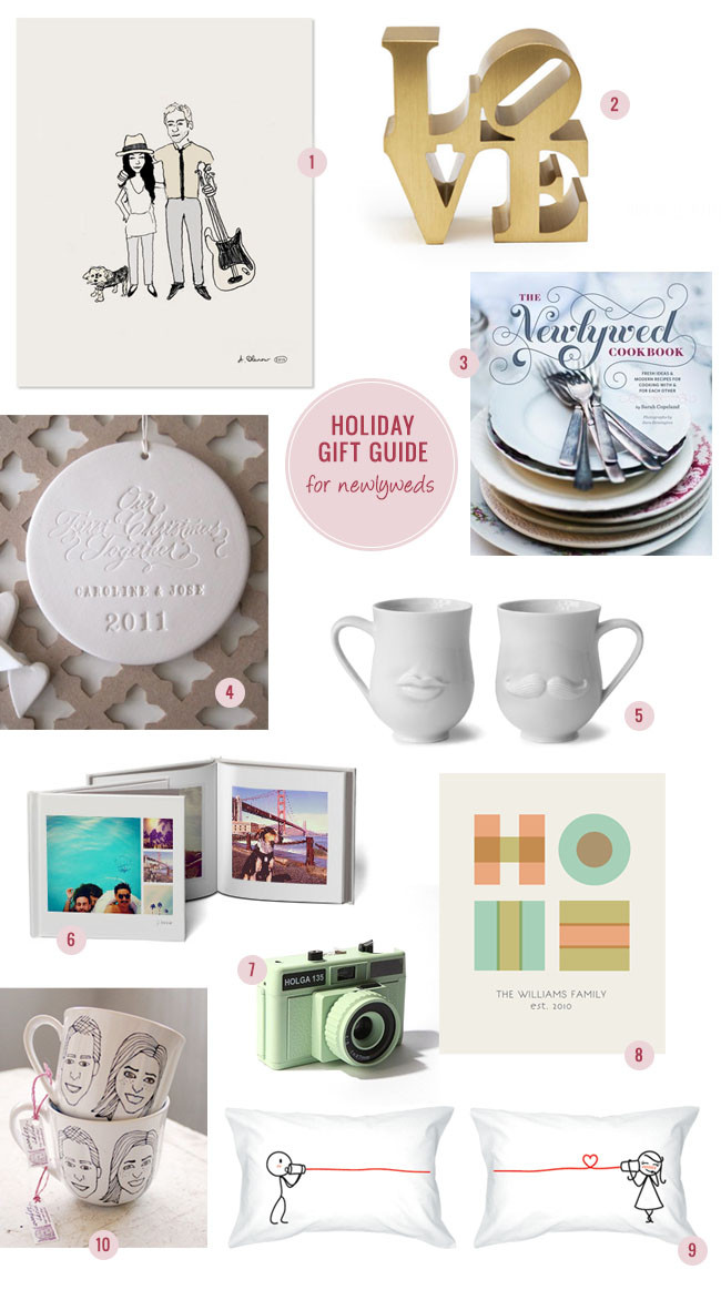 Christmas Gift Ideas For Newly Weds
 Holiday Gift Guide –– Newlyweds