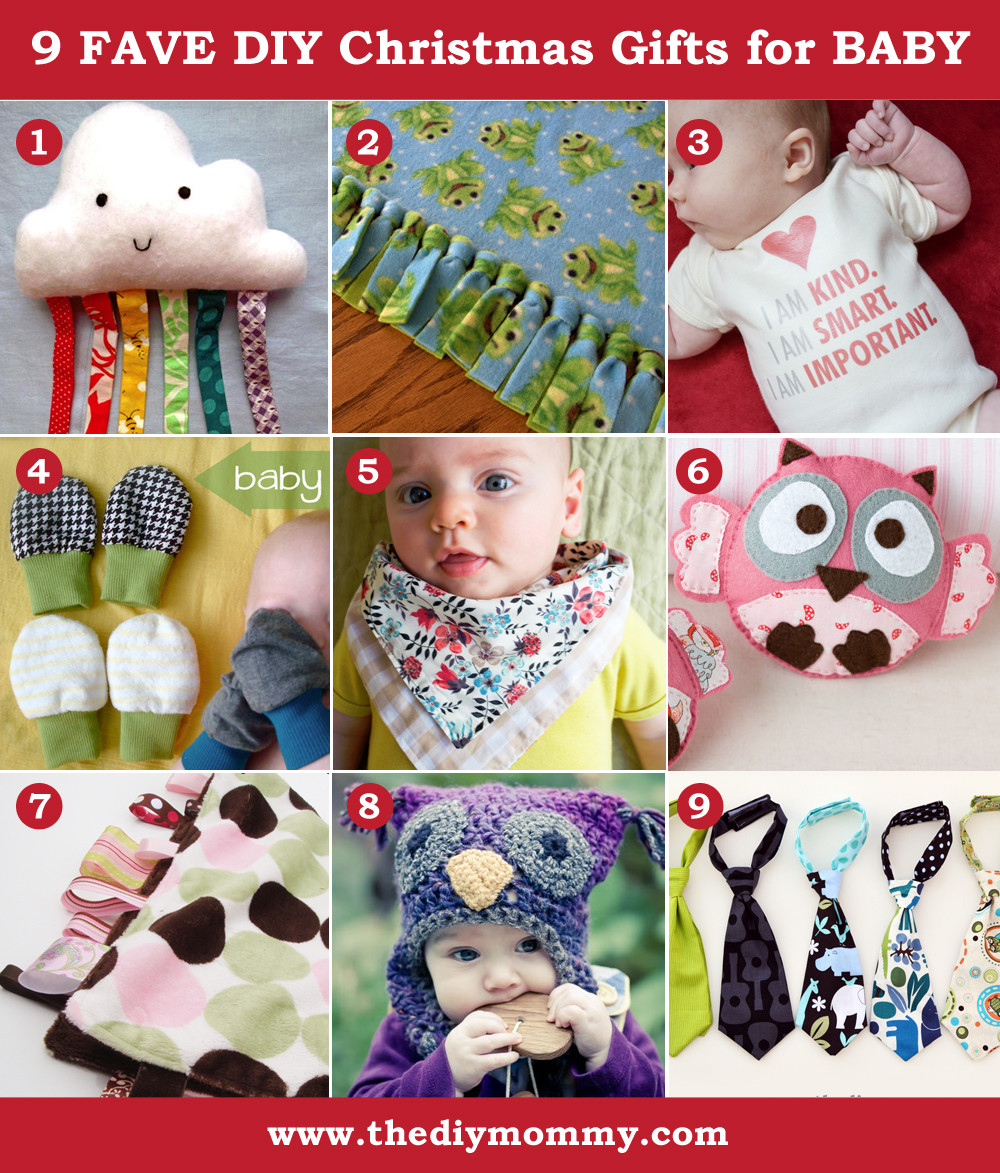 Christmas Gift Ideas From Baby
 A Handmade Christmas DIY Baby Gifts