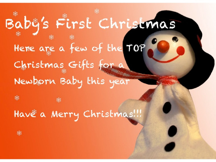 Christmas Gift Ideas From Baby
 Baby First Christmas Gift Ideas