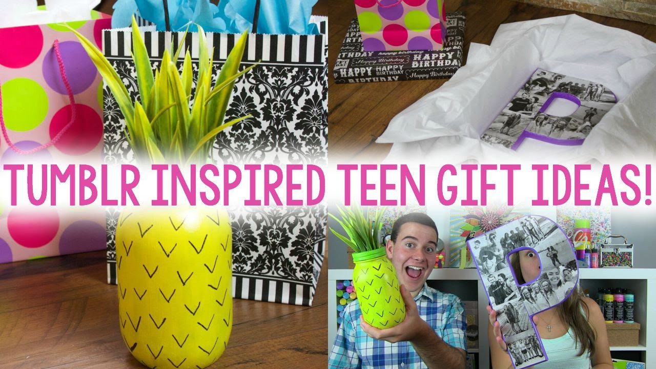 Christmas Gift Ideas Tumblr
 DIY Teen Gift Ideas