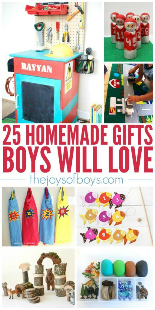 Christmas Gifts For Kids Boys
 Homemade Gifts Boys Will Love