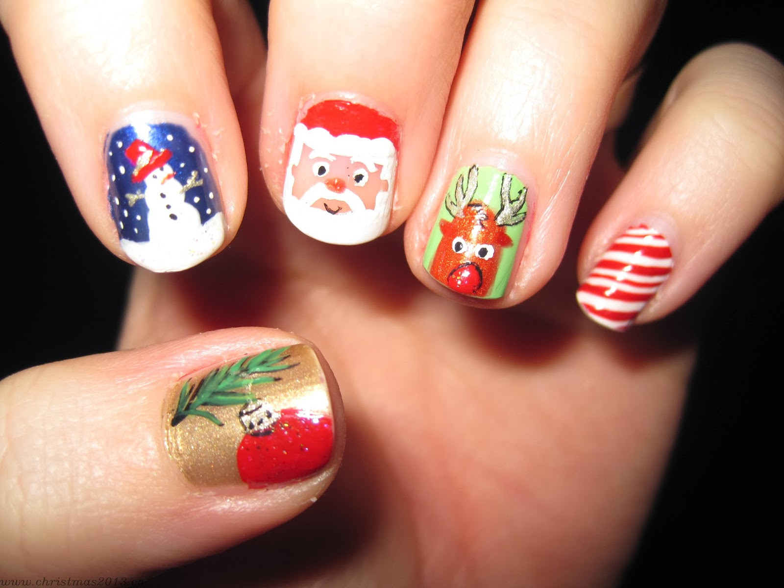 Christmas Nail Designs Pictures
 Christmas Nail Designs