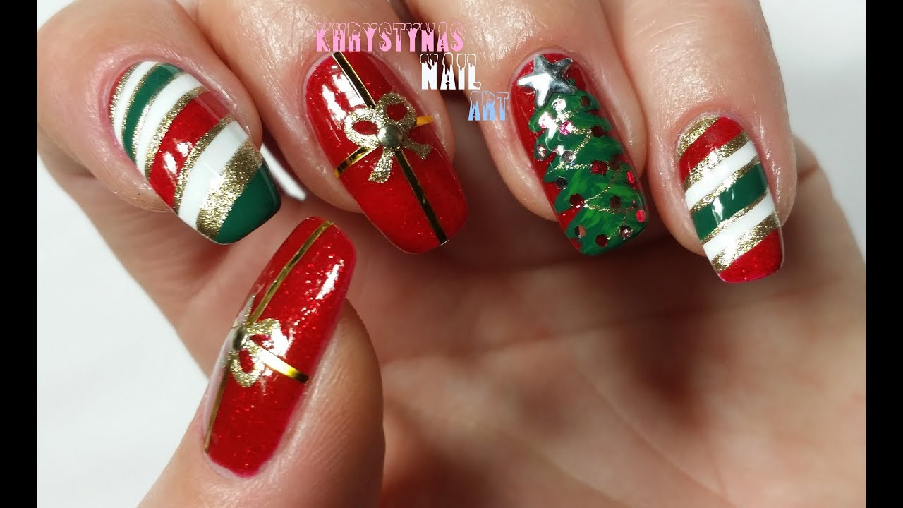 Christmas Nail Designs Pictures
 Nail Art for Christmas Three Christmas Nail Art Designs