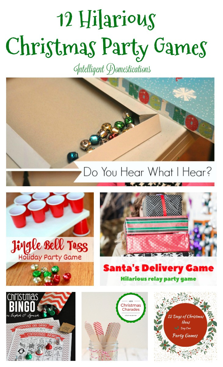 Christmas Party Game Ideas For Adults
 12 Super Fun Christmas Holiday Party Games