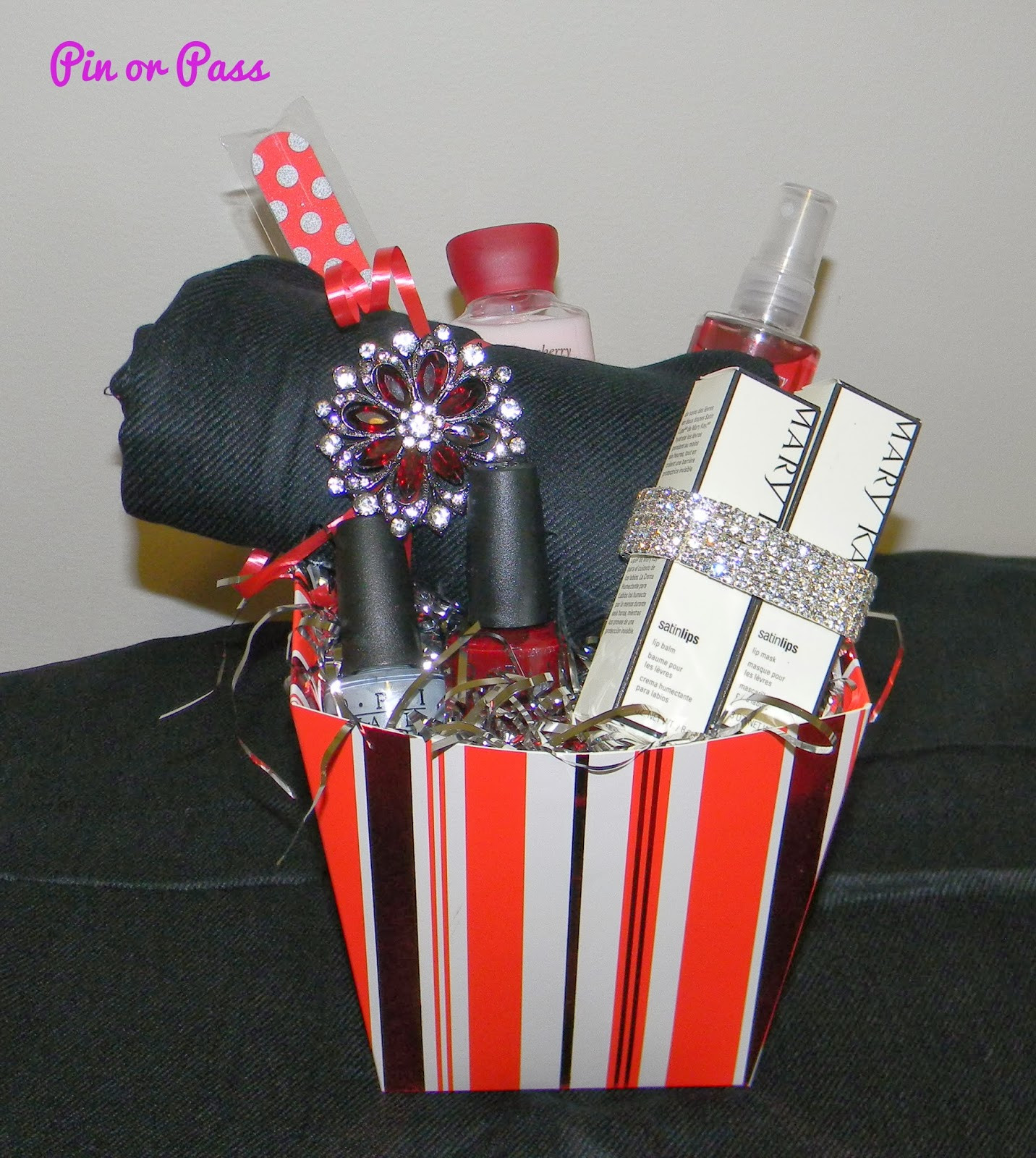 Christmas Party Raffle Ideas
 Pin or Pass A Holiday Gift Basket Idea Inspired by Pinterest