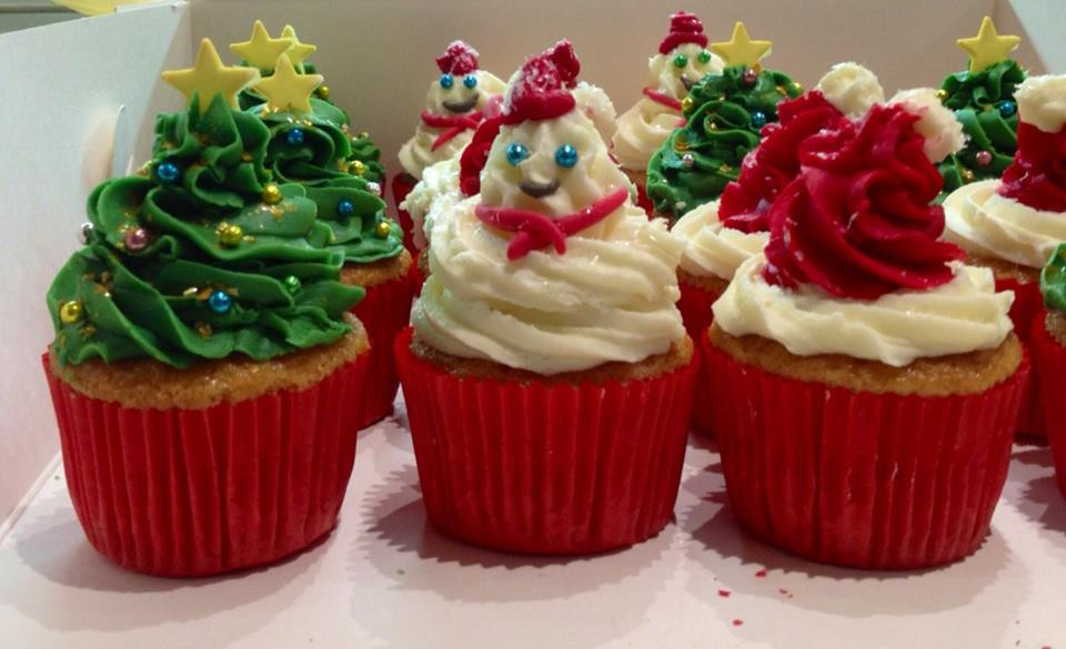 Christmas Themed Cupcakes
 Christmas themed cupcakes