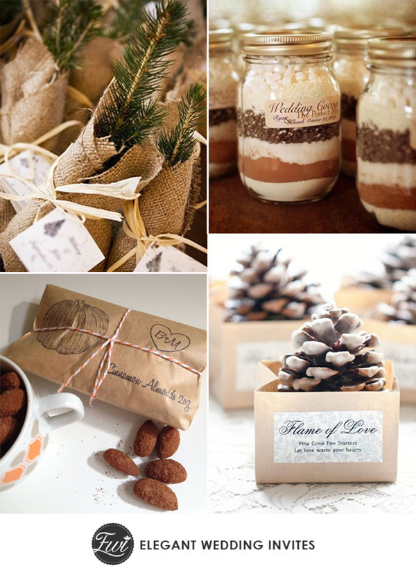 Christmas Wedding Favors
 8 Hottest Trends For 2014 Winter Wedding Ideas