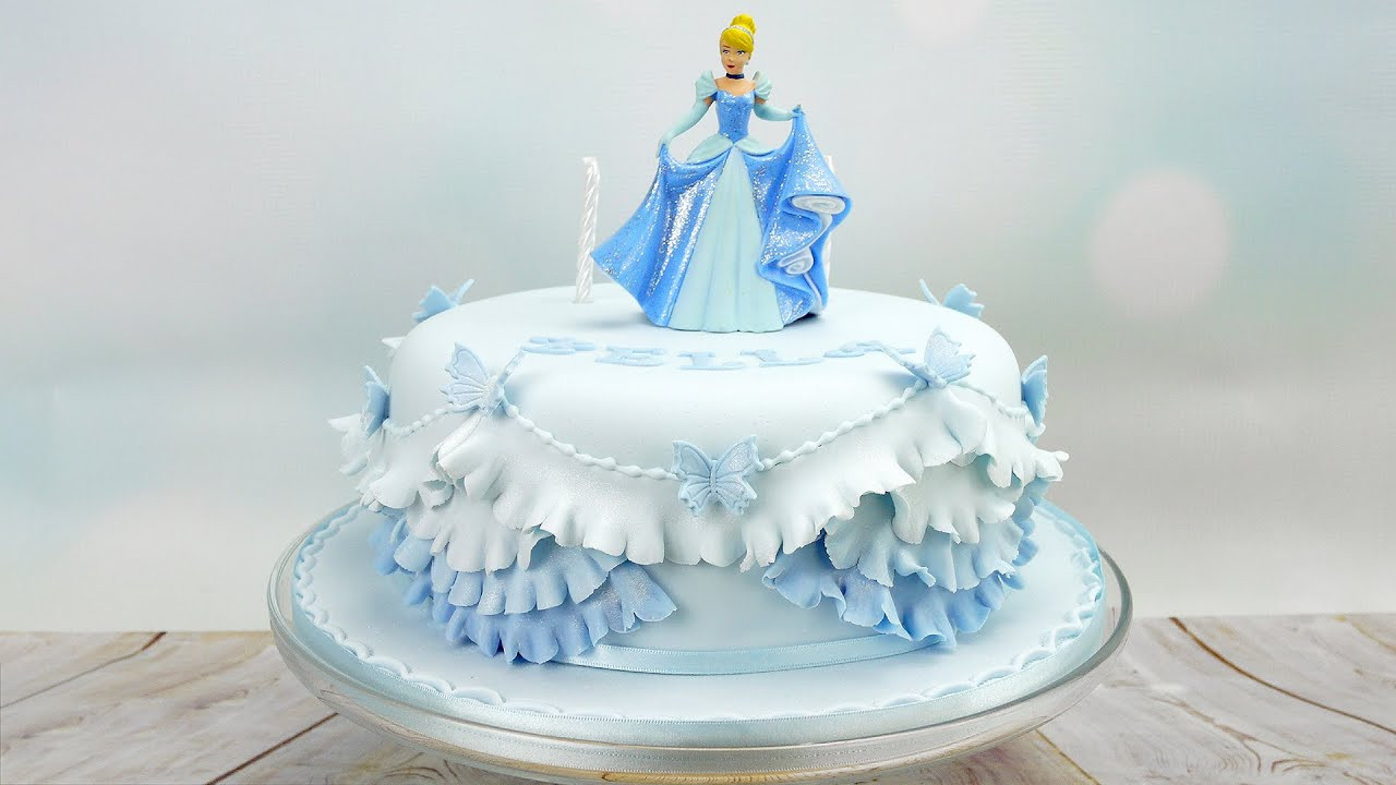 Cinderella Birthday Cake
 Cinderella Princess Birthday Cake