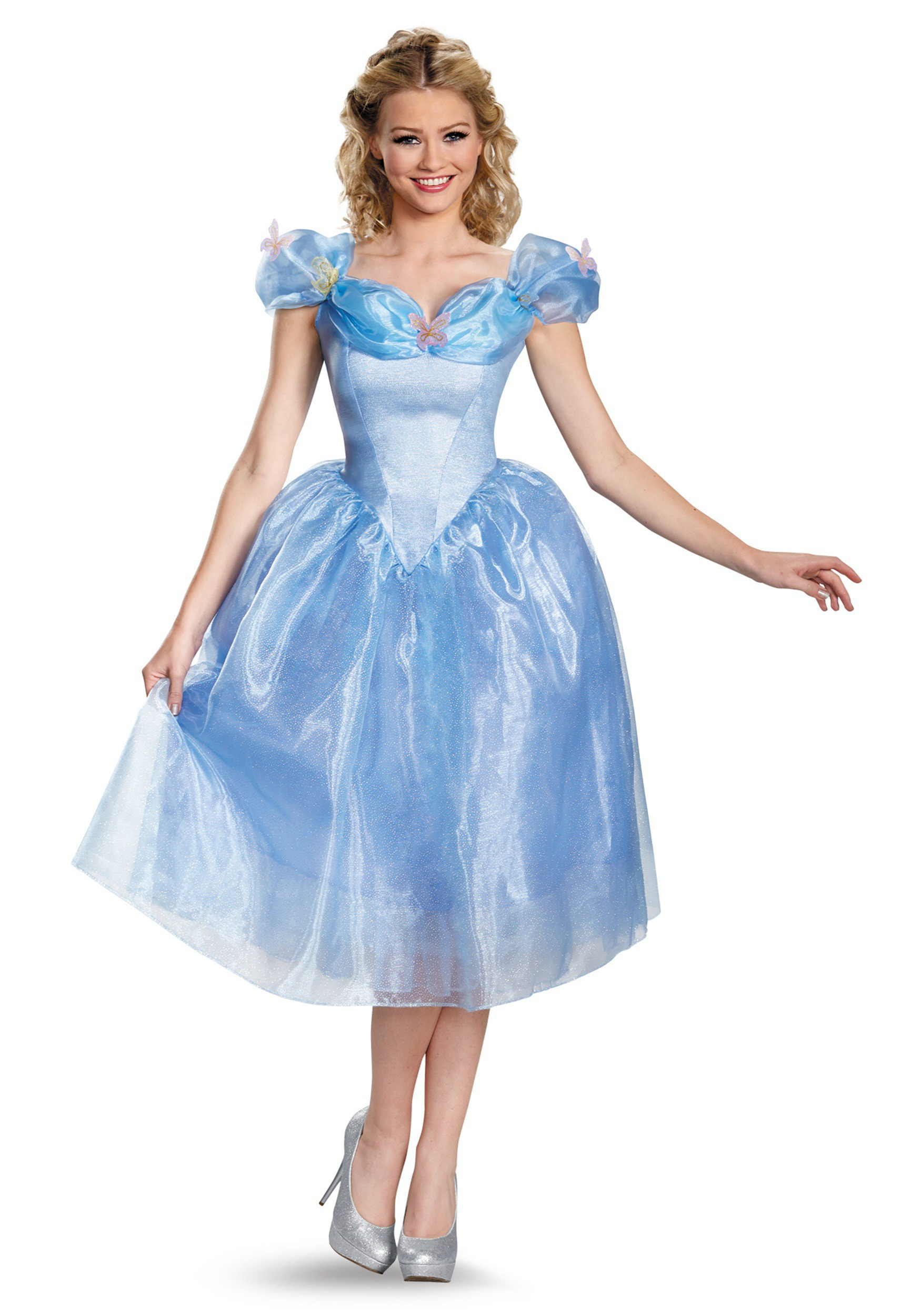 Cinderella DIY Costumes
 Women s Deluxe Cinderella Movie Costume