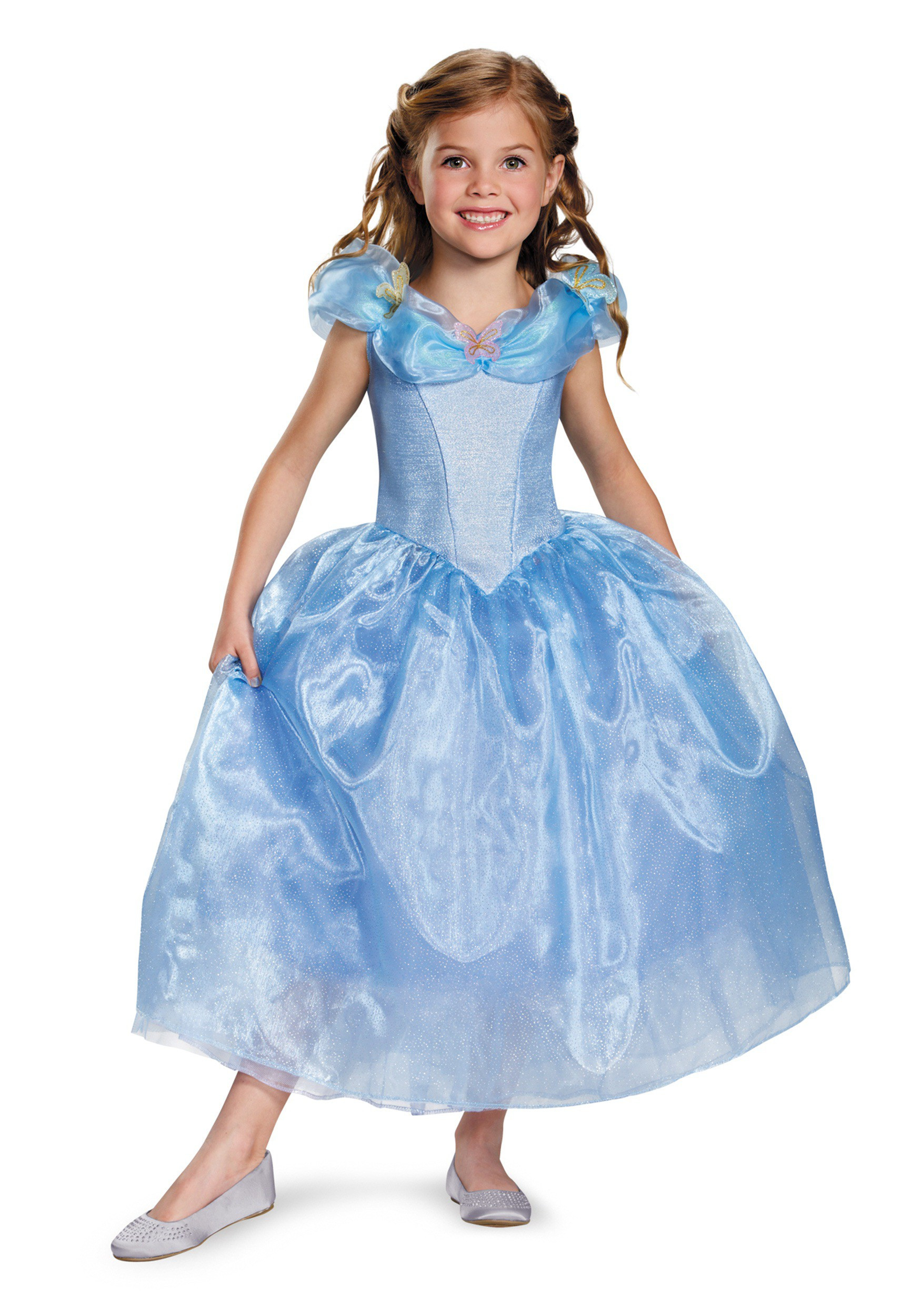 Cinderella DIY Costumes
 Girls Deluxe Cinderella Movie Costume