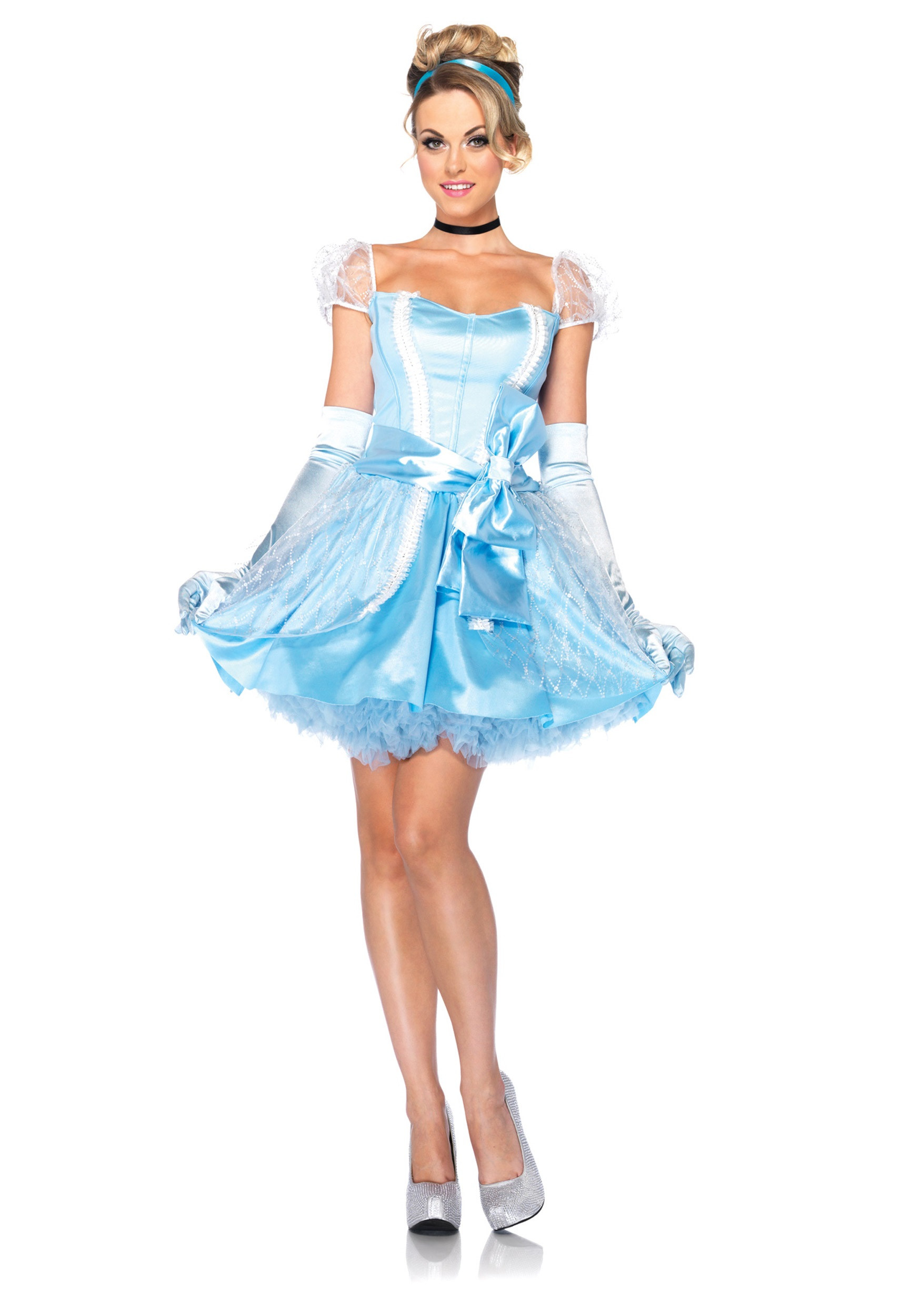 Cinderella DIY Costumes
 Womens Disney Glass Slipper Cinderella Costume