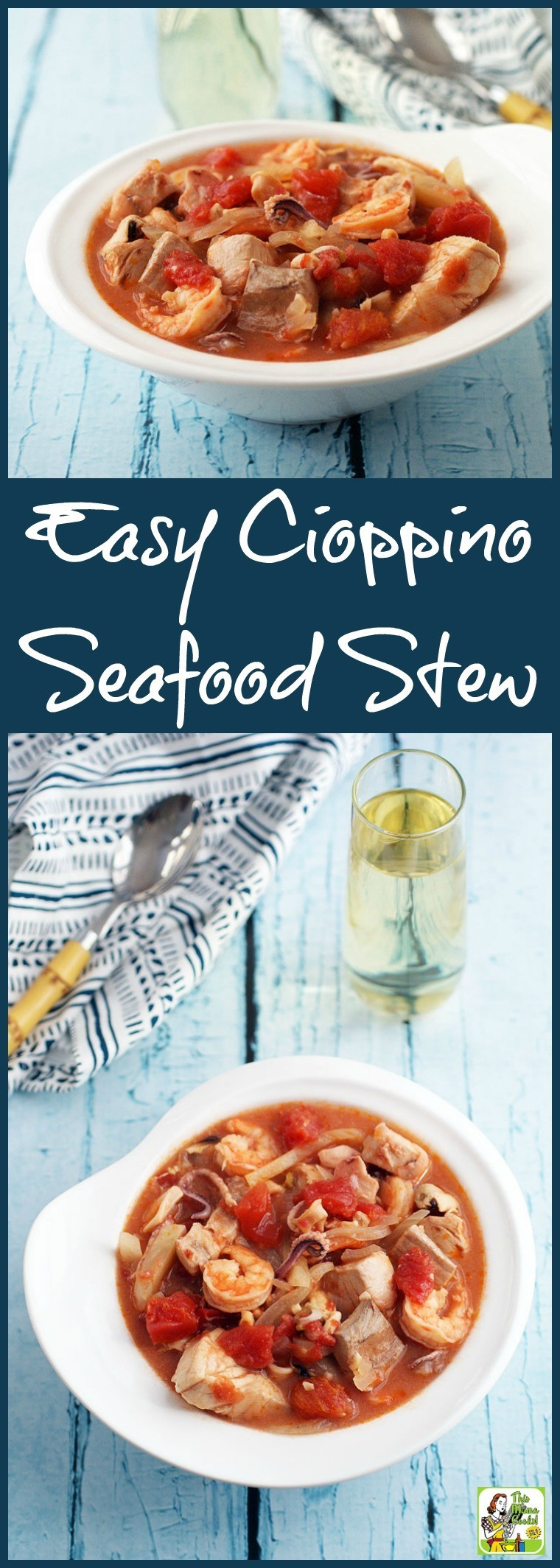 Cioppino Seafood Stew
 Easy Cioppino Seafood Stew