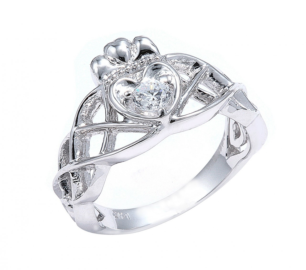 Claddagh Wedding Ring
 Incredible diamond claddagh ring engagement Matvuk
