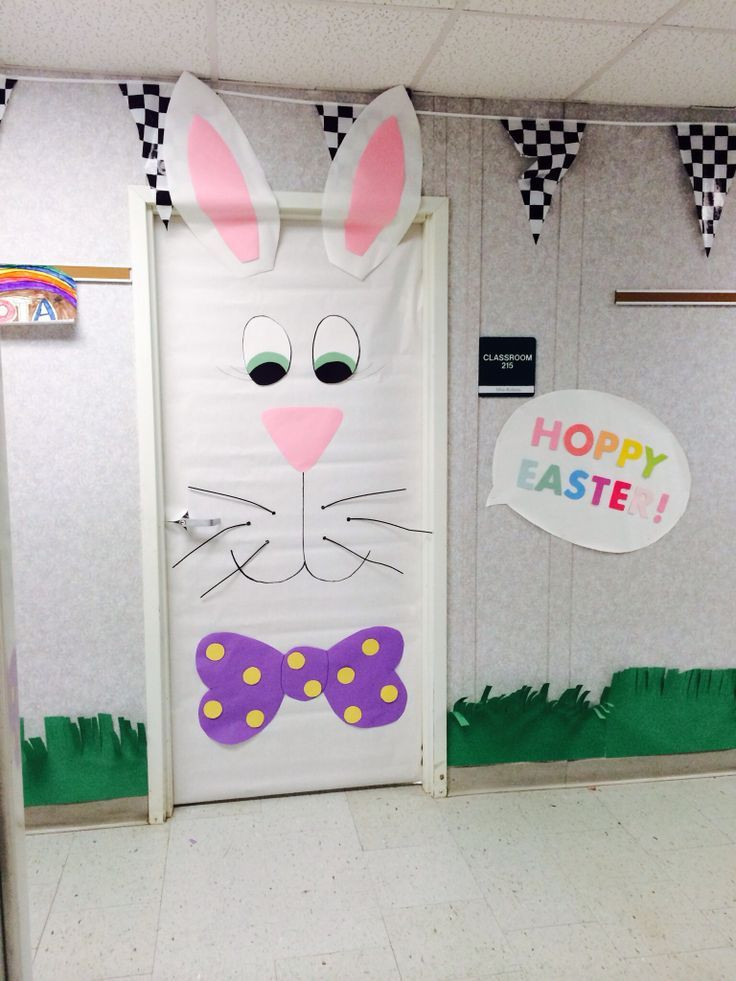 Classroom Easter Party Ideas
 Easter classroom door ida ligera