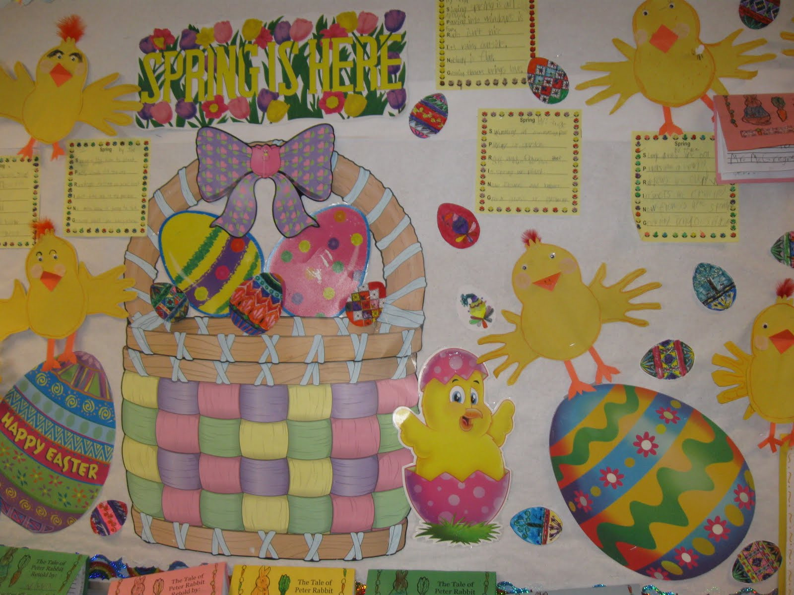 Classroom Easter Party Ideas
 PATTIES CLASSROOM Rechenka s Eggs Spring Bulletin Board