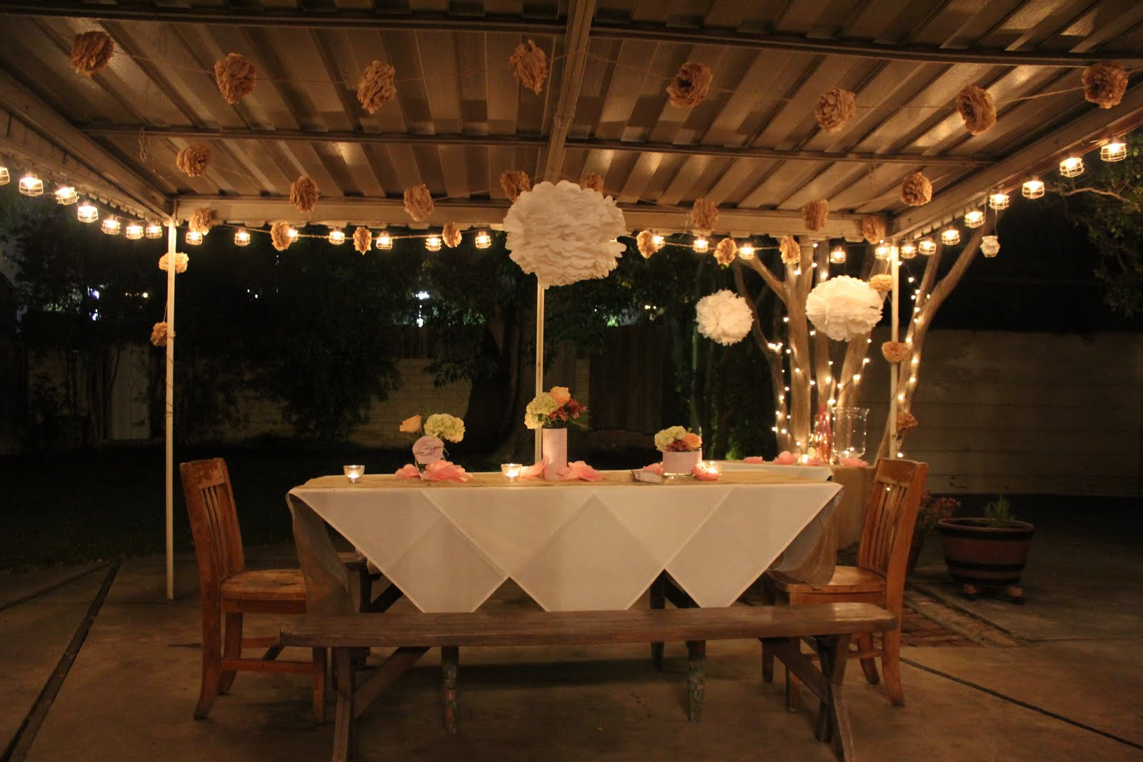Classy Birthday Decorations
 Juneberry Lane Outdoor Champagne Soirée A Simple