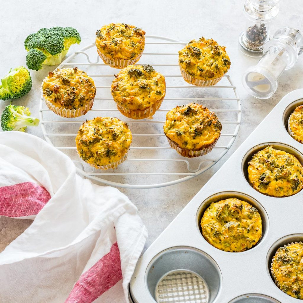 Clean Eating Breakfast Muffins
 Broccoli Egg Breakfast Muffins to Eat Clean & Lose Weight