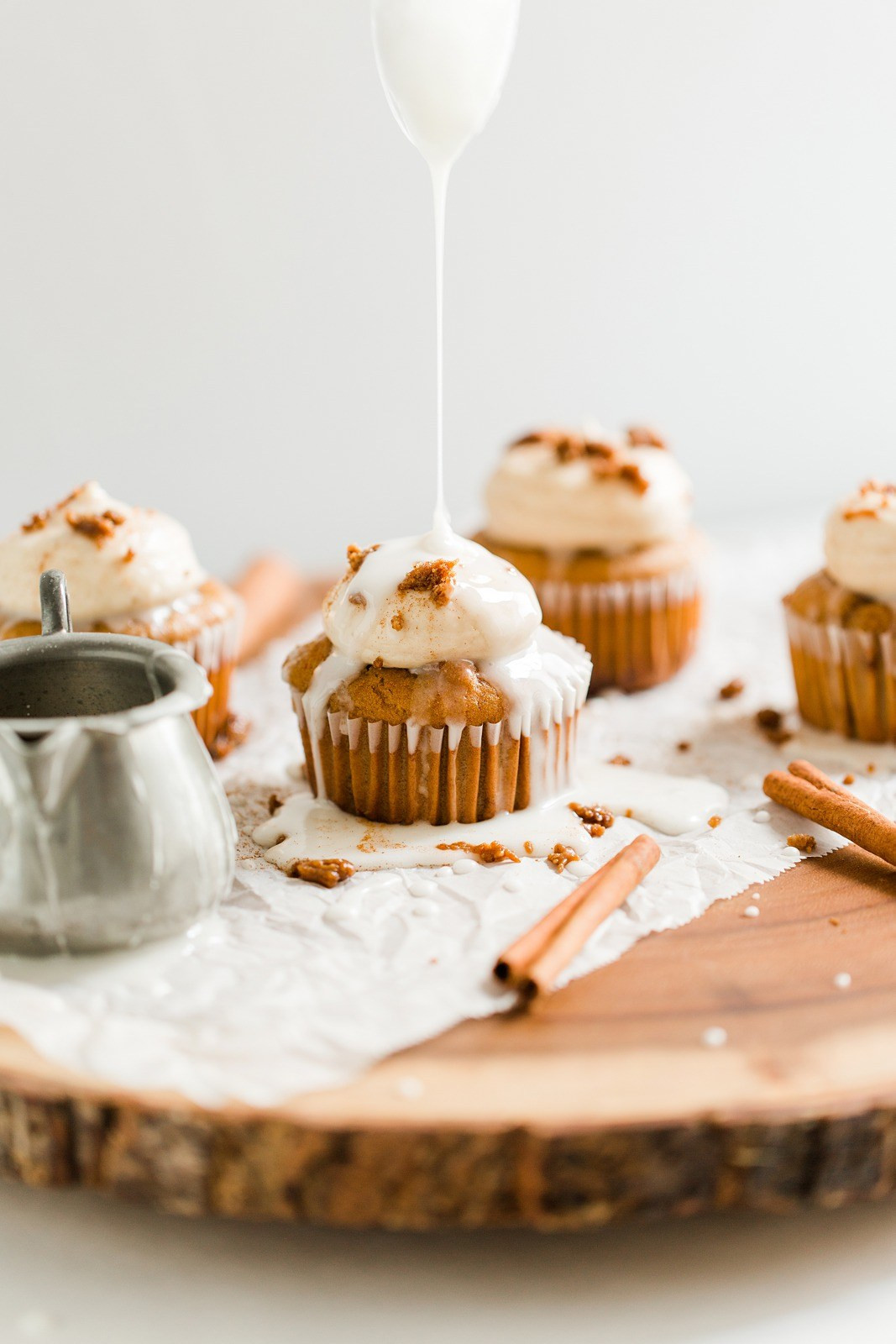 Clean Eating With A Dirty Mind
 Cinnamon Roll Cupcakes