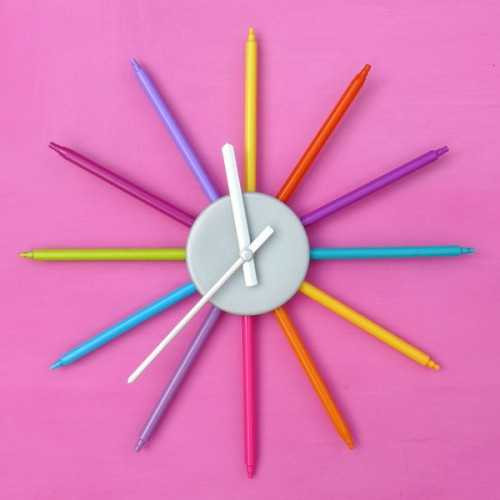 Clock For Kids Room
 Home made wall clocks for the kid s room