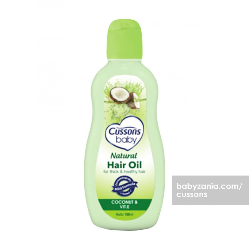 Coconut Oil On Baby Hair
 Jual Murah Cussons Baby Natural Hair Oil Coconut & Vit E