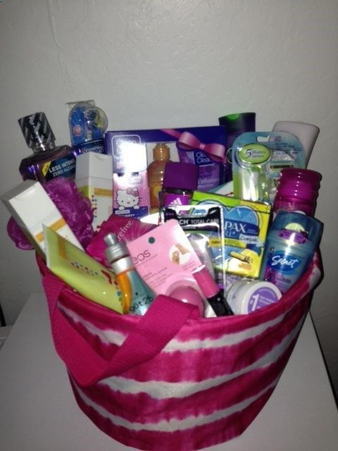 College Girlfriend Gift Ideas
 t baskets for teenage girls Google Search