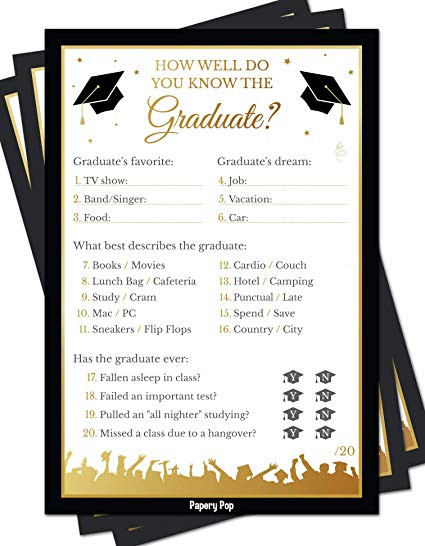 College Graduation Party Game Ideas
 graduation party games – Unique Birthday Party Ideas and